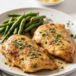 Cooking Alice Springs Chicken in a skillet with sauce and toppings
