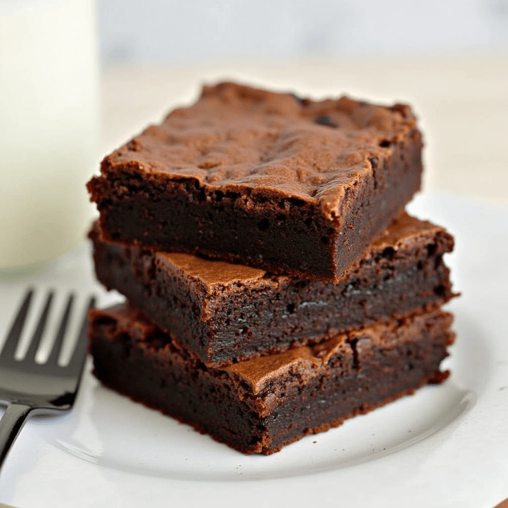 Slutty brownie piece served on a white plate with a fork