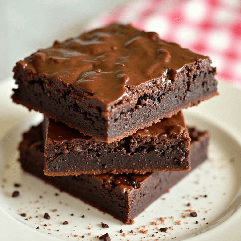 Slutty brownies just baked in a square pan, still warm